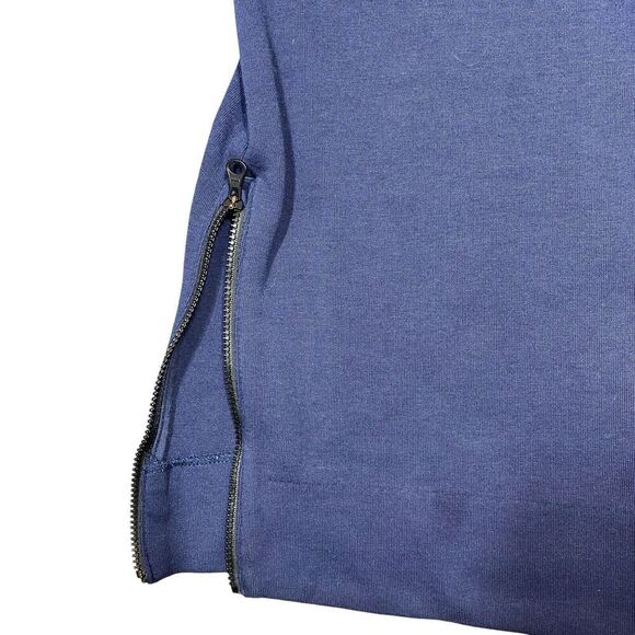 NIKE SPORTSWEAR TECH FLEECE CREW SHIRT NAVY / Blue 809537-451 Unisex Medium - Picture 4 of 13